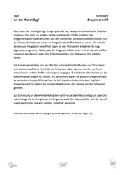 Auf der roten Egg