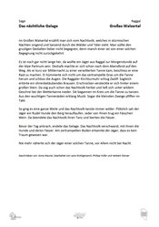 Sage: Das nächtliche Gelage