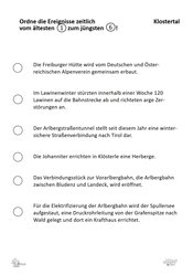 ABL Ordne zeitlich