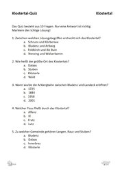 ABL Klostertal-Quiz