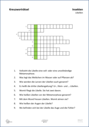 ABL_Insekten_Libellen_Kreuzwortraetsel_1
