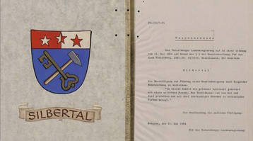 Wappenurkunde Silbertal