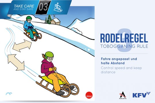 03. Fahre angepasst und halte Abstand