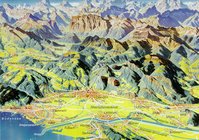 Panoramabild Unteres Rheintal