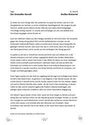 Sage: Der Einsiedler Gerold